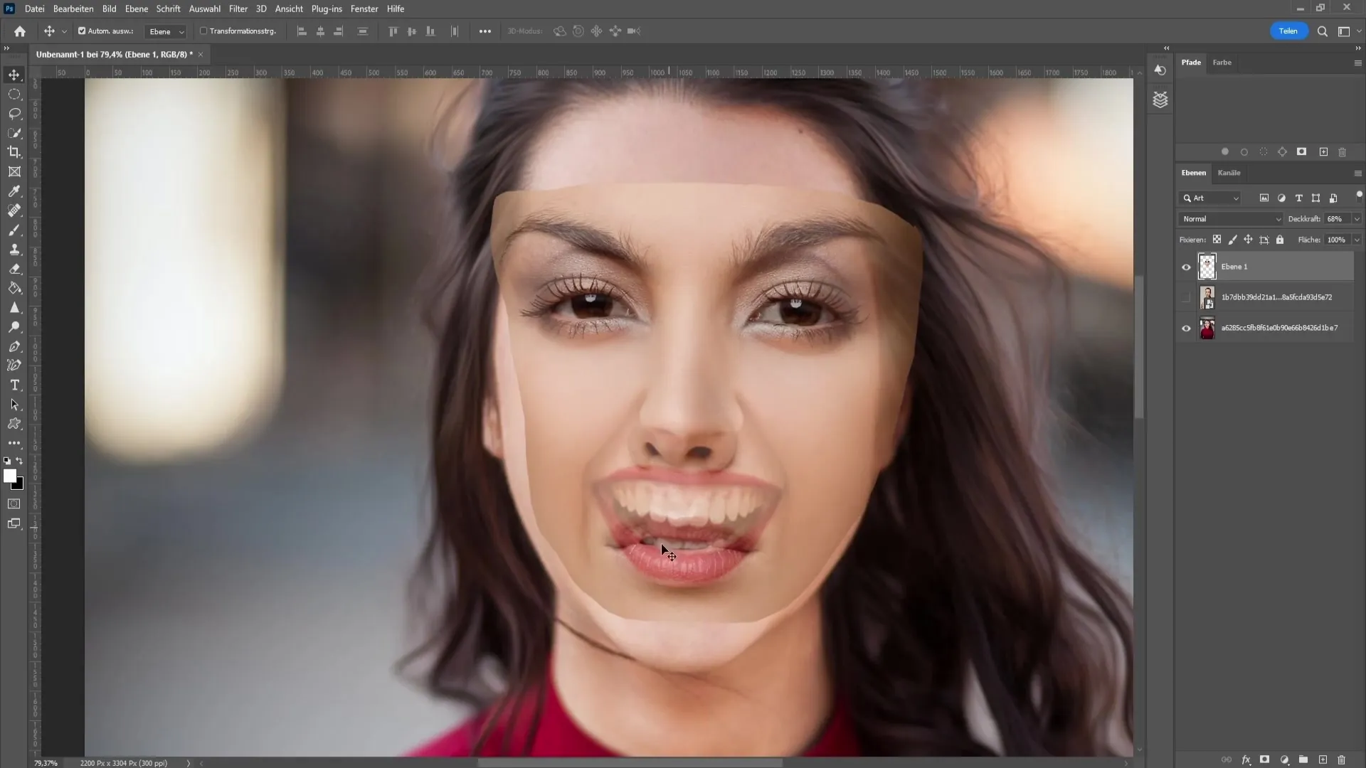 Scambio rapido di volti in Photoshop