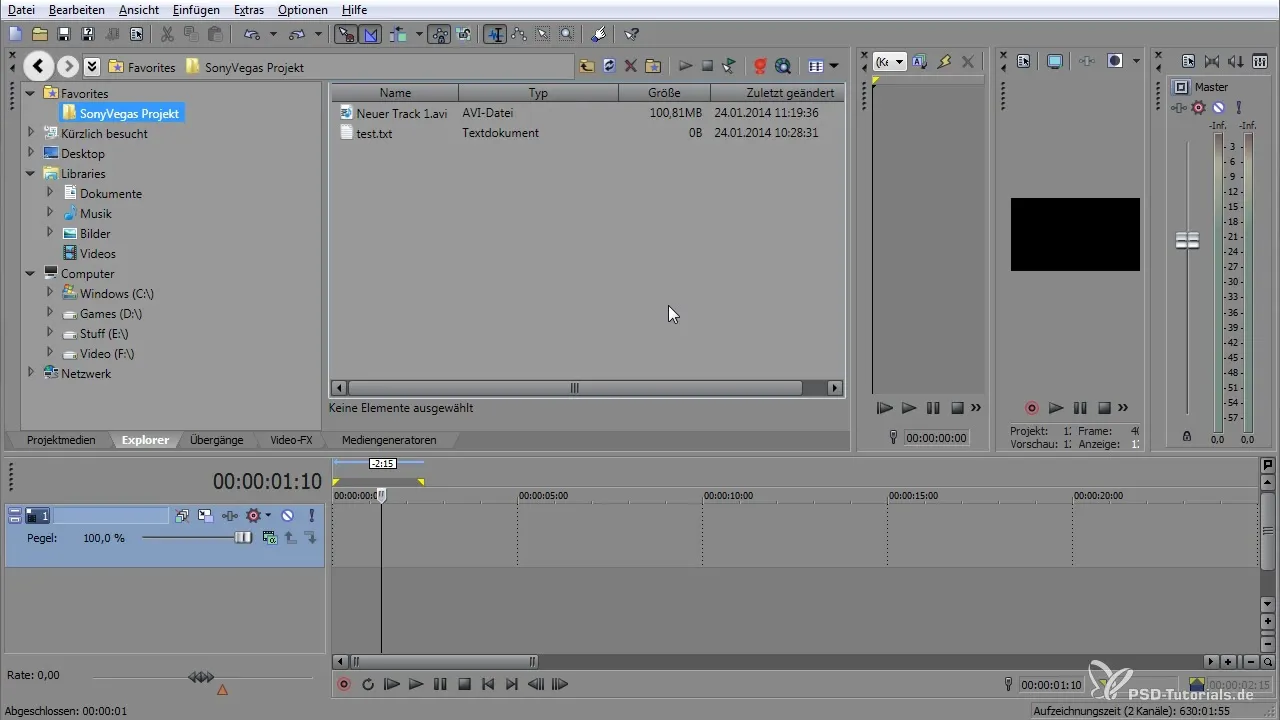 Optimierung der Videobearbeitung in VEGAS Pro Optimierung der Videobearbeitung in VEGAS Pro