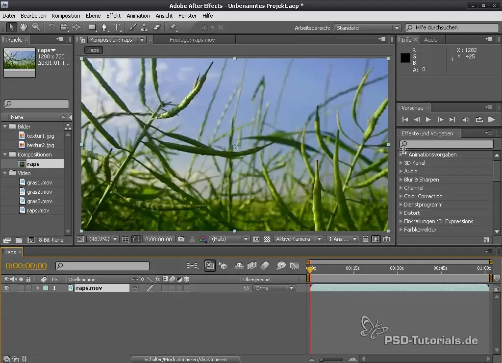 Введение в After Effects - пользовательский интерфейс и проекты Введение в After Effects - пользовательский интерфейс и проекты