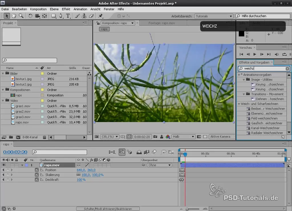 Эффекты и уровни настройки в After Effects Эффекты и уровни настройки в After Effects
