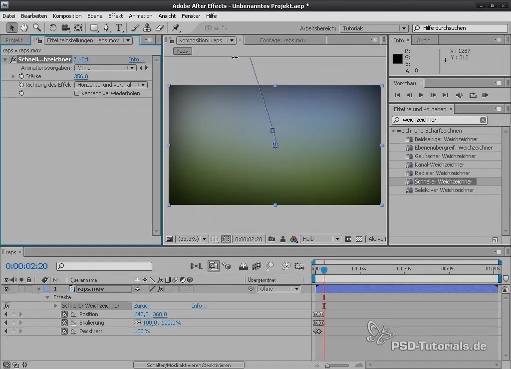 Эффекты и уровни настроек в After Effects Эффекты и уровни настройки в After Effects