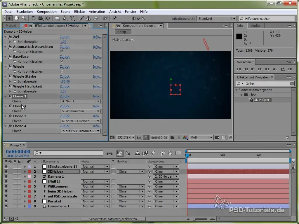 3D помощник в After Effects - Эффективное использование выражений 3D помощник в After Effects - Эффективное использование выражений