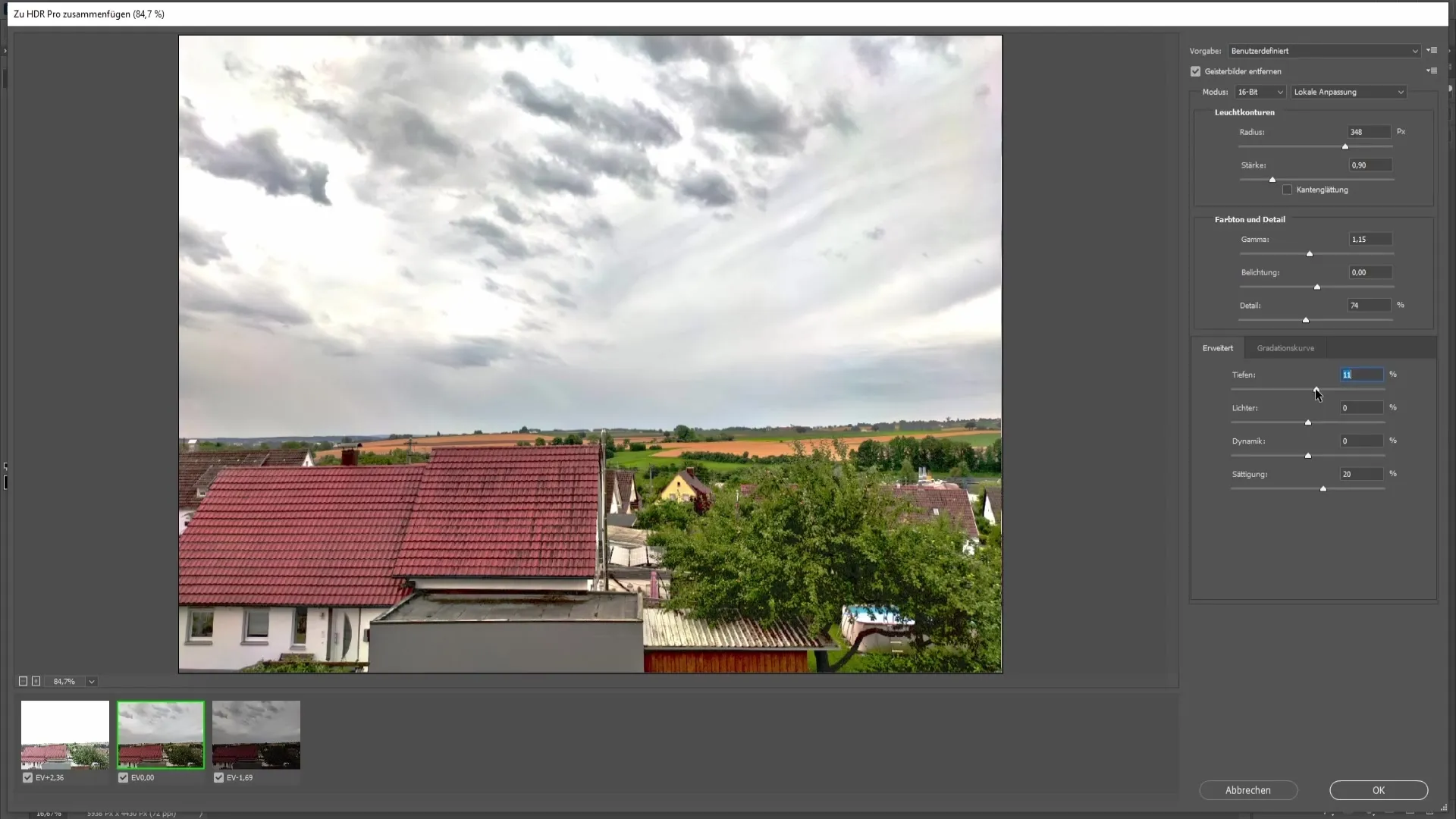 Vytvoření HDR obrázku v programu Photoshop: Návod krok za krokem