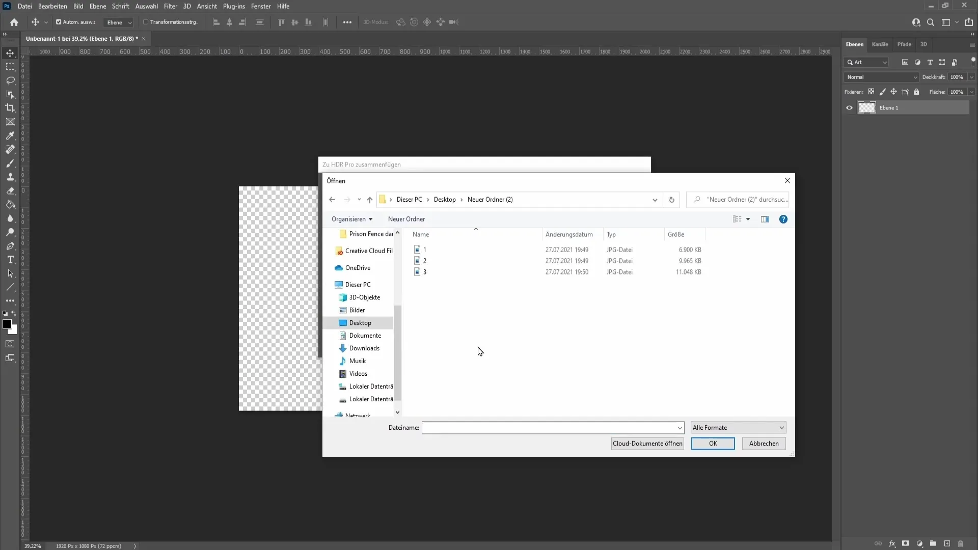Vytvoření HDR obrázku v programu Photoshop: Krok za krokem návod