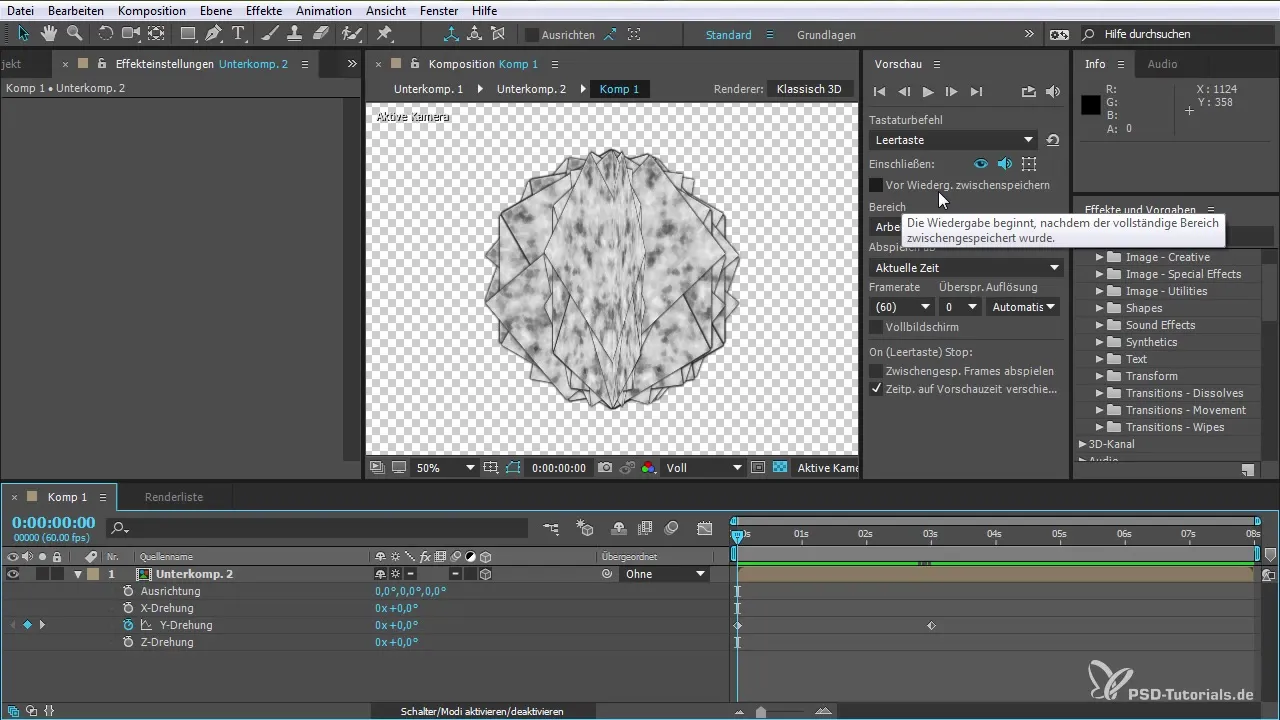 Nuevo comportamiento de almacenamiento en caché en After Effects CC 2015.1