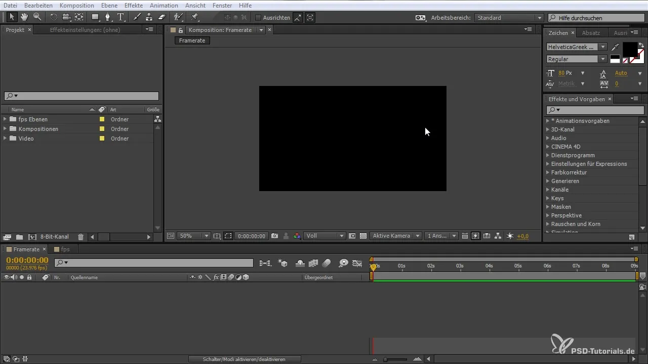 Fluid videos with the correct frame rate in After Effects Fluid Videos with the Right Frame Rate in After Effects