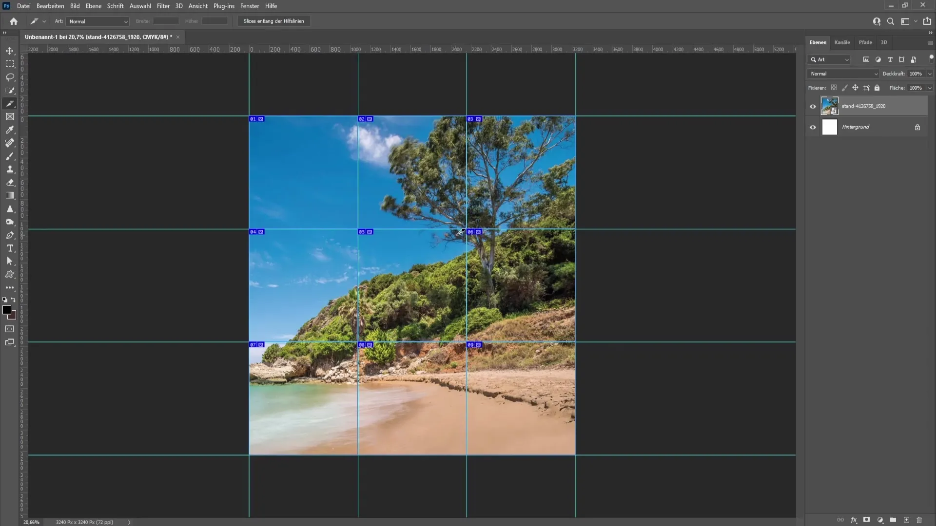 Création d'une grille Instagram attrayante dans Photoshop Création d'une grille Instagram attrayante dans Photoshop