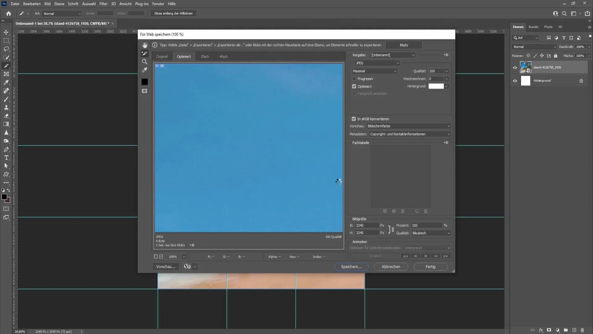 Erstellung eines ansprechenden Instagram-Grids in Photoshop