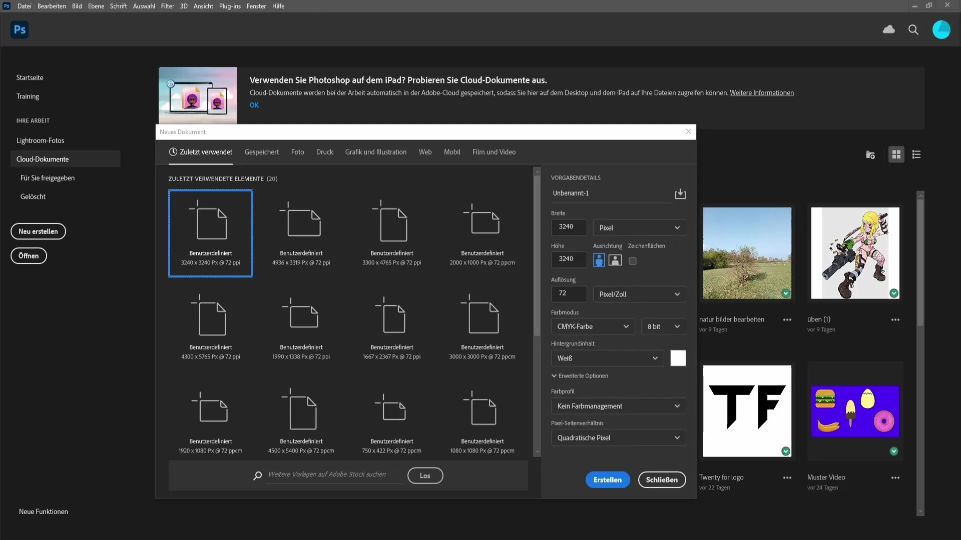 Erstellung eines ansprechenden Instagram-Grids in Photoshop
