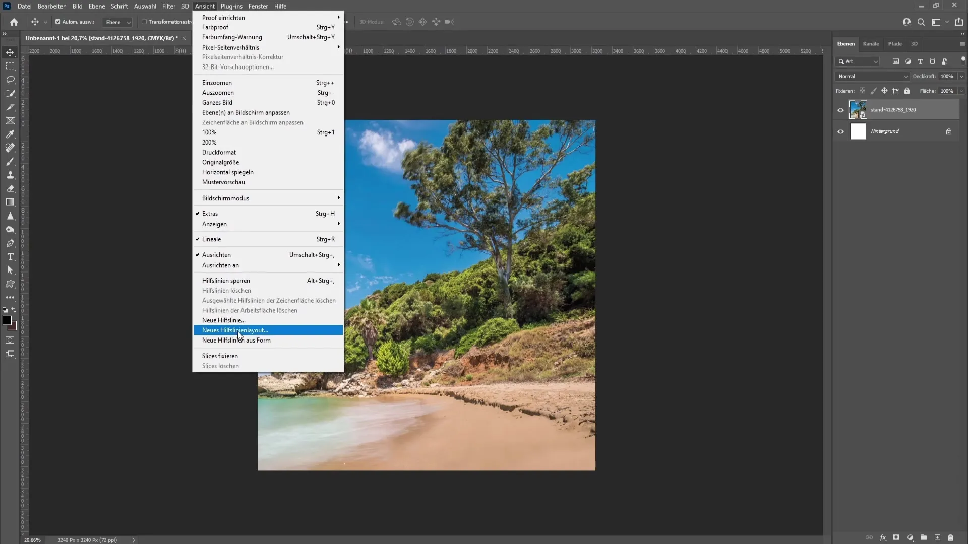 Erstellung eines ansprechenden Instagram-Grids in Photoshop