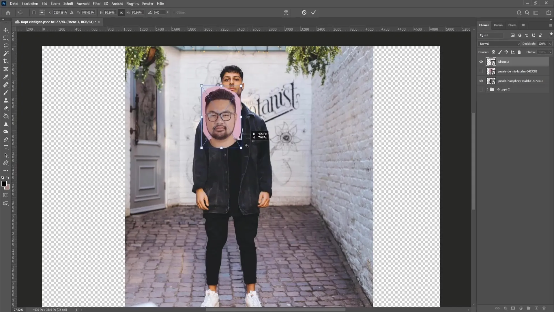 Kopf austauschen in Photoshop – Schritt für Schritt zur perfekten Montage