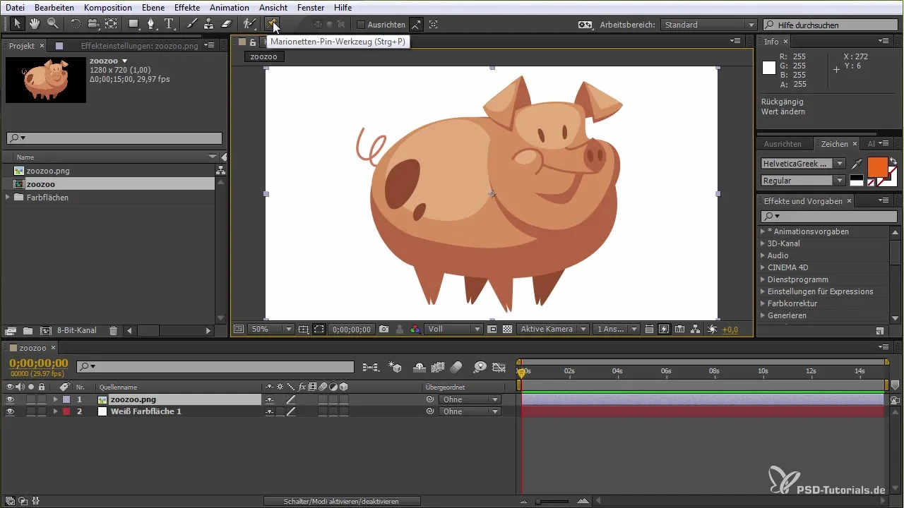 Outil Puppet dans After Effects pour les débutants Outil Marionnette dans After Effects pour débutants