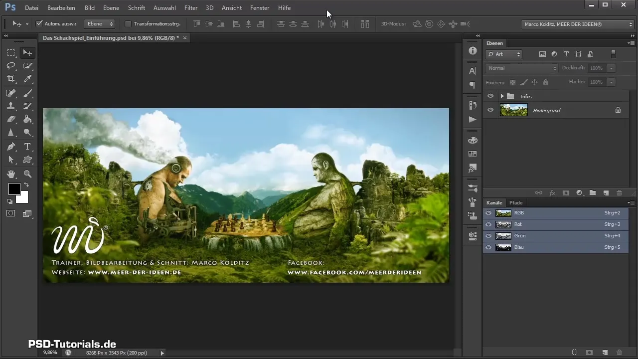 Composizione creativa delle immagini in Photoshop Creazione di immagini creative nel compositing con Photoshop