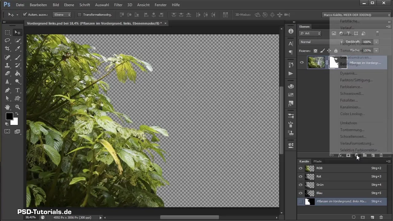 Ritaglio efficace di oggetti in immagini con Photoshop Rimozione efficace di oggetti in un'immagine in Photoshop