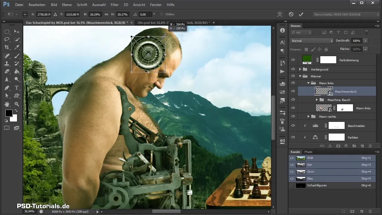 Orecchio meccanico in Photoshop: Ecco come fare Orecchio meccanico in Photoshop: Ecco come riuscirci