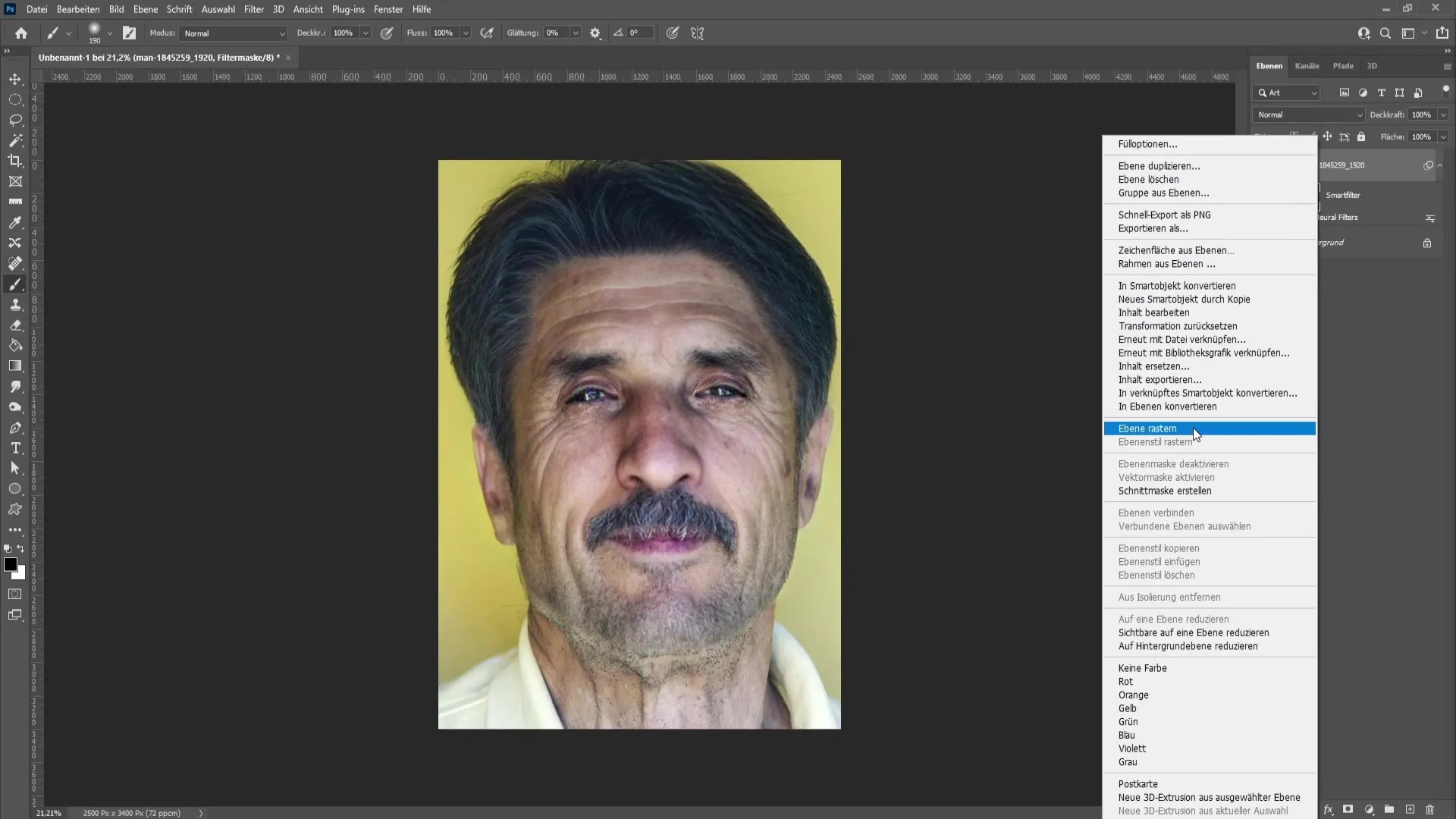 Tecniche di ringiovanimento in Photoshop