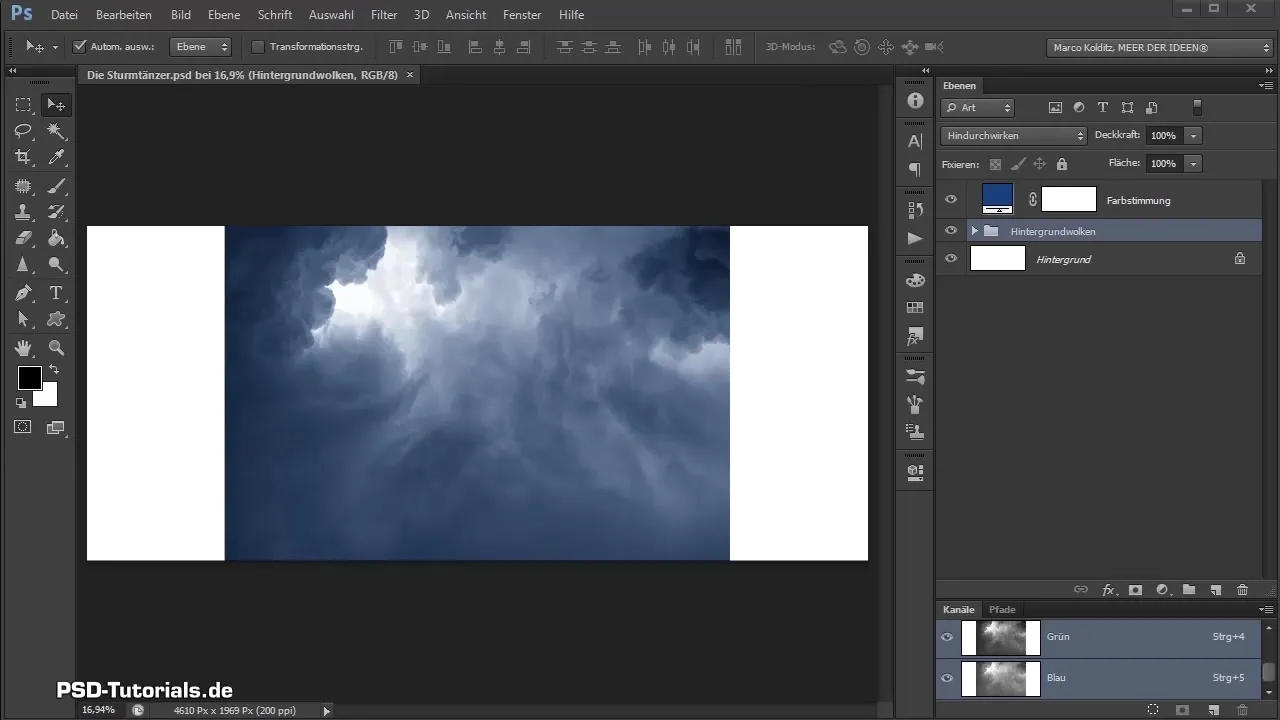 Aggiungere nuvole drammatiche nel compositing di Photoshop Aggiungere nuvole drammatiche nel compositing con Photoshop