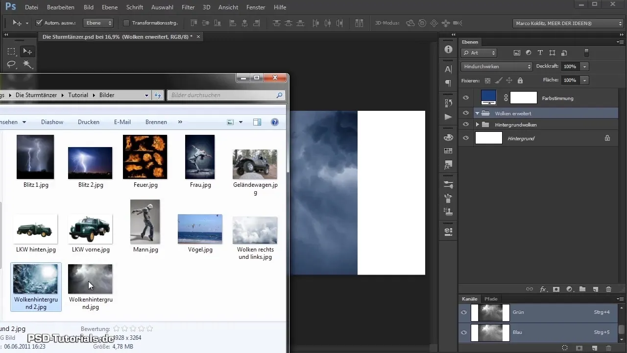 Aggiungere nuvole drammatiche nel compositing di Photoshop Aggiungere nuvole drammatiche nel compositing di Photoshop
