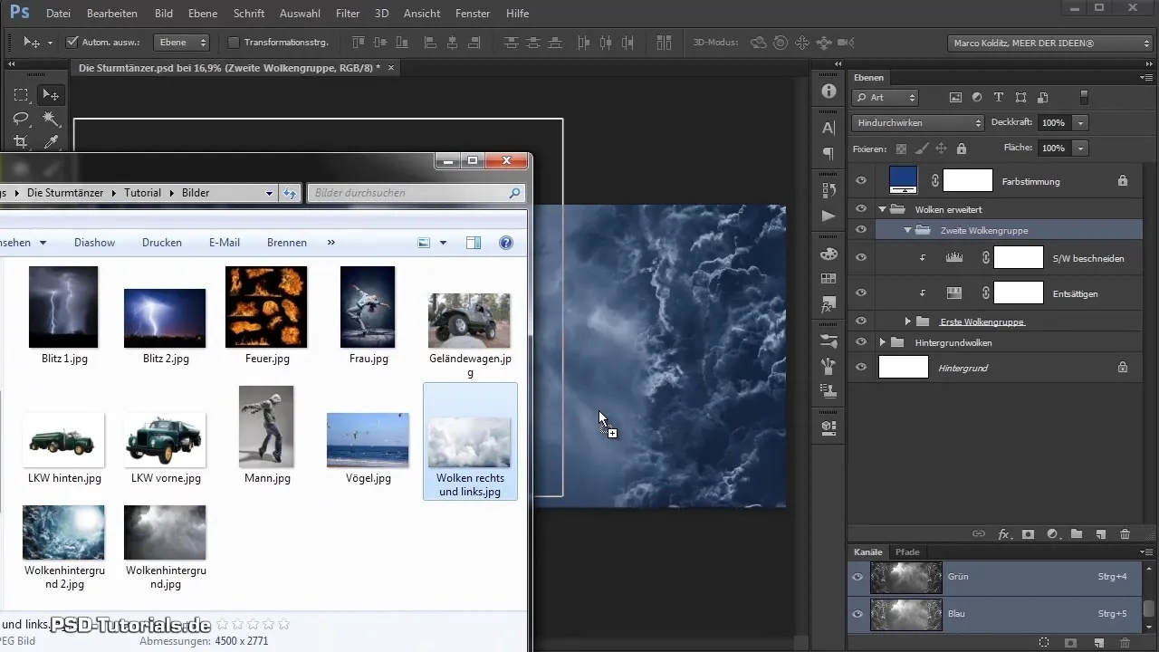 Aggiungere nuvole drammatiche nel compositing di Photoshop Aggiungere nuvole drammatiche nel compositing di Photoshop
