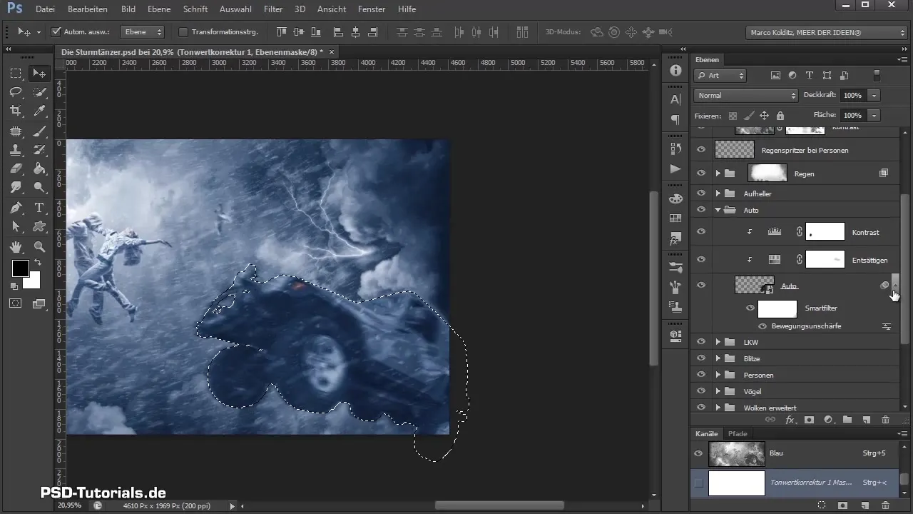 Последние шаги для впечатляющего композинга в Photoshop Последние шаги для впечатляющего композита в Photoshop