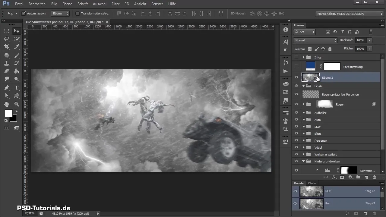 Последние шаги для впечатляющего композитинга в Photoshop Последние шаги для впечатляющего композита в Photoshop