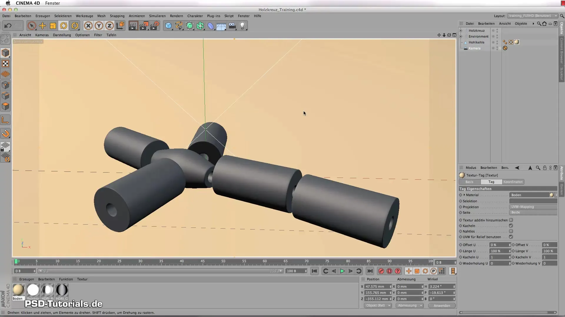 Crear un shader de madera en CINEMA 4D para materiales realistas Crear sombreadores de madera en CINEMA 4D para materiales realistas
