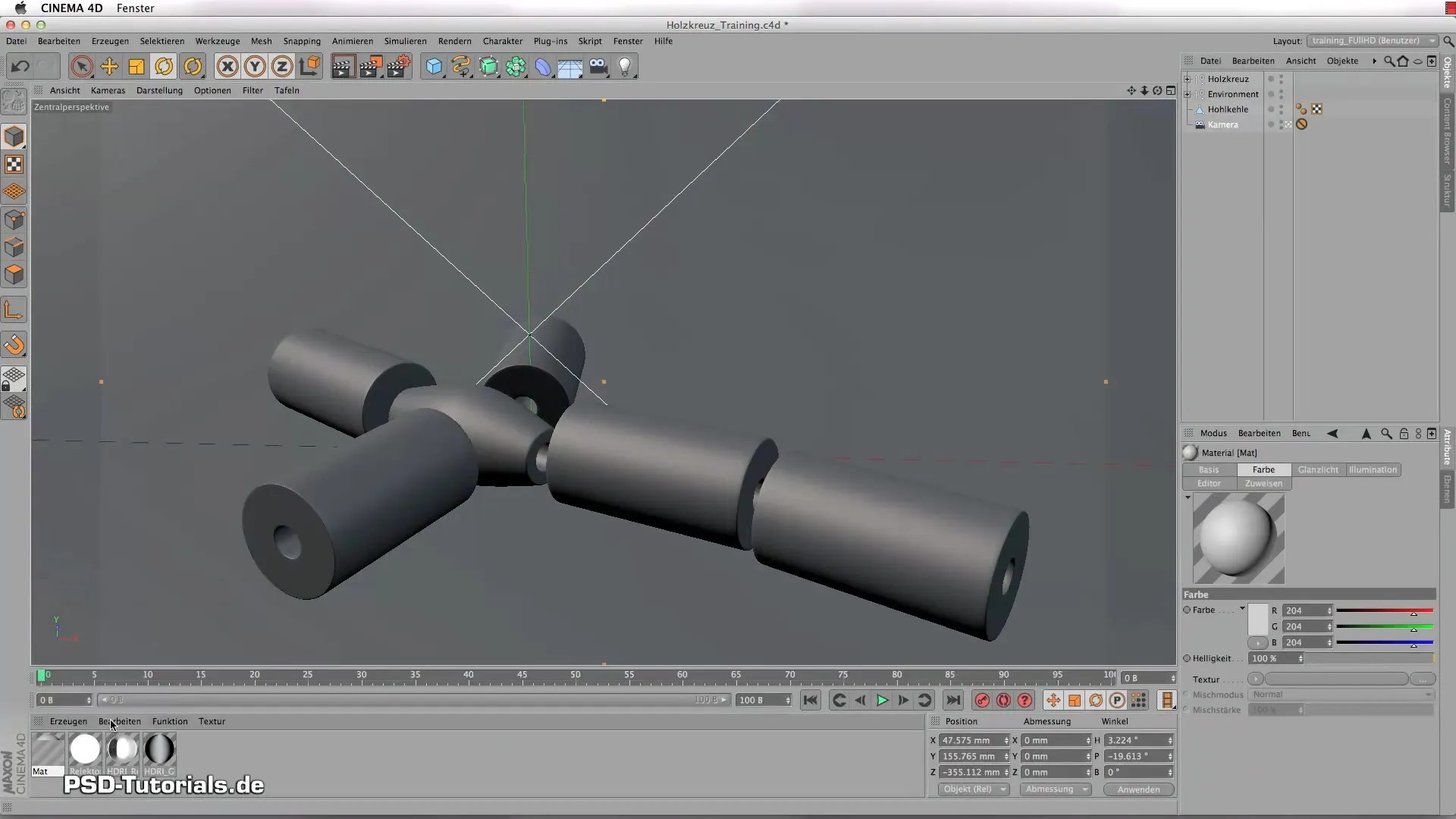 Crear un sombreado de madera en CINEMA 4D para materiales realistas Crear un shader de madera en CINEMA 4D para materiales realistas