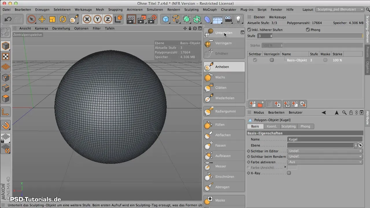 Sculpting in CINEMA 4D - Efficient Subdivision for the Best Results Sculpting in CINEMA 4D - Efficient Subdivision for the Best Results