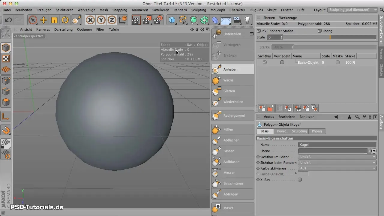 Sculpting in CINEMA 4D - Efficient Subdivision for Best Results Sculpting in CINEMA 4D - Efficient Subdivision for Best Results