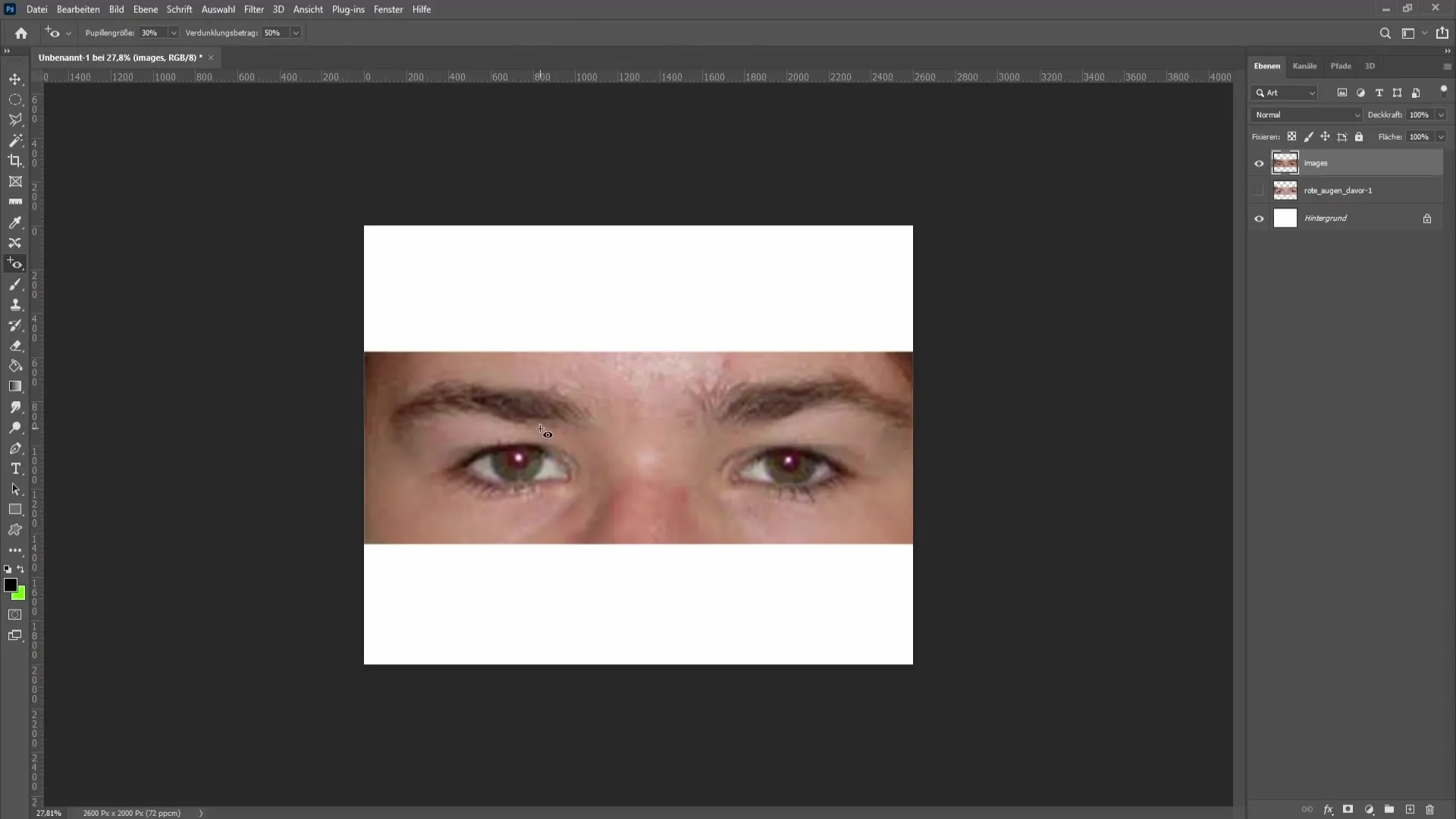 Eliminar ojos rojos en Photoshop: así de fácil es