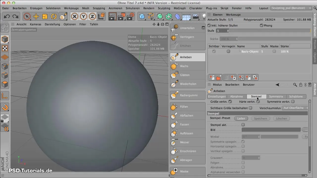 Stamp Tool CINEMA 4D - Creatively Apply Textures Stamp Tool CINEMA 4D - Creatively Applying Textures