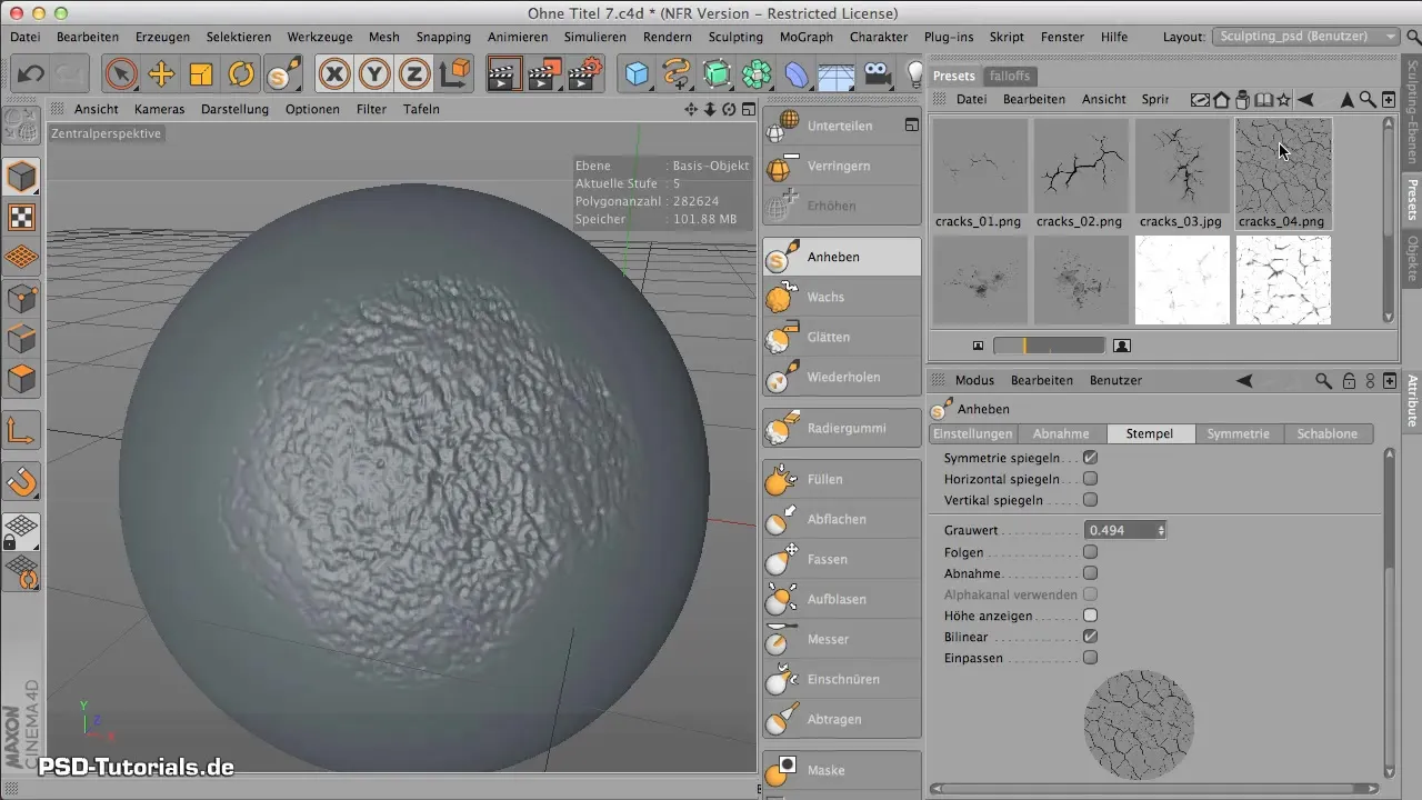 Stamp Tool CINEMA 4D - Creatively Apply Textures Stamp Tool CINEMA 4D - Applying Textures Creatively
