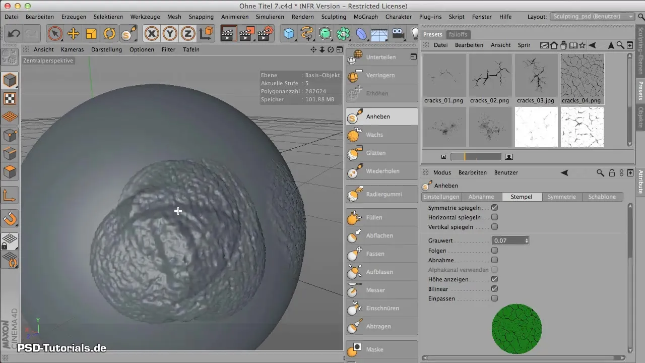 Stamp Tool CINEMA 4D - Creatively Apply Textures Stamp Tool CINEMA 4D - Applying Textures Creatively