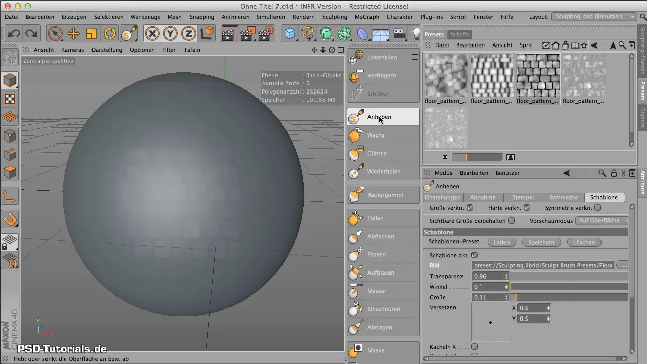 Template in CINEMA 4D - Step-by-Step Guide to Surface Design Template in CINEMA 4D - Step-by-Step Guide to Designing Surfaces