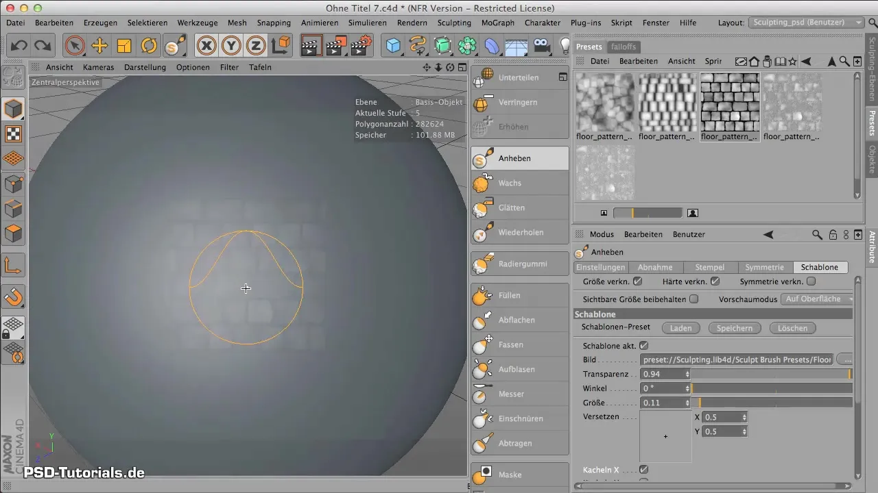 Template in CINEMA 4D - Step-by-Step Guide to Surface Design Template in CINEMA 4D - Step-by-Step Guide to Surface Design