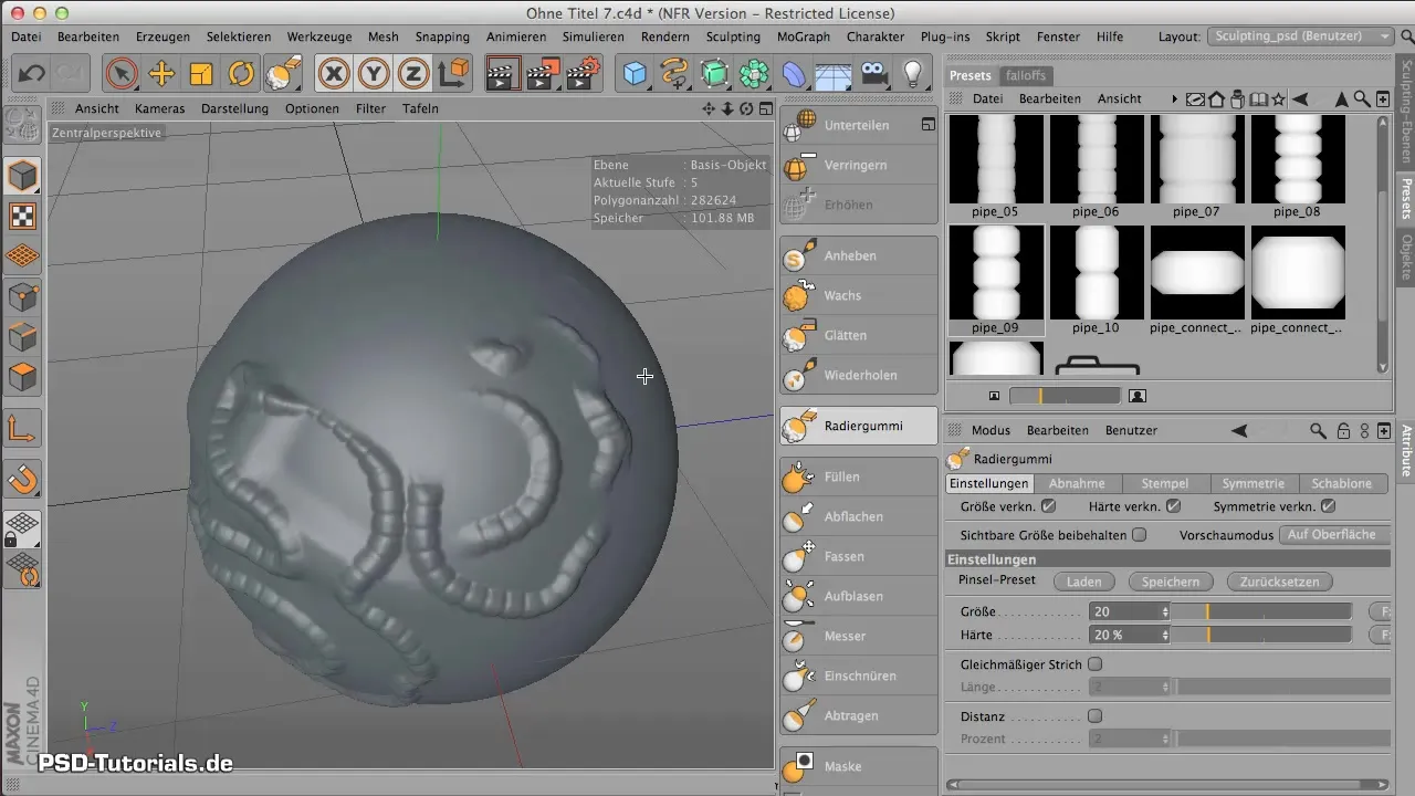 Effective Sculpting in CINEMA 4D with Versatile Tools Effective Sculpting in CINEMA 4D with Versatile Tools