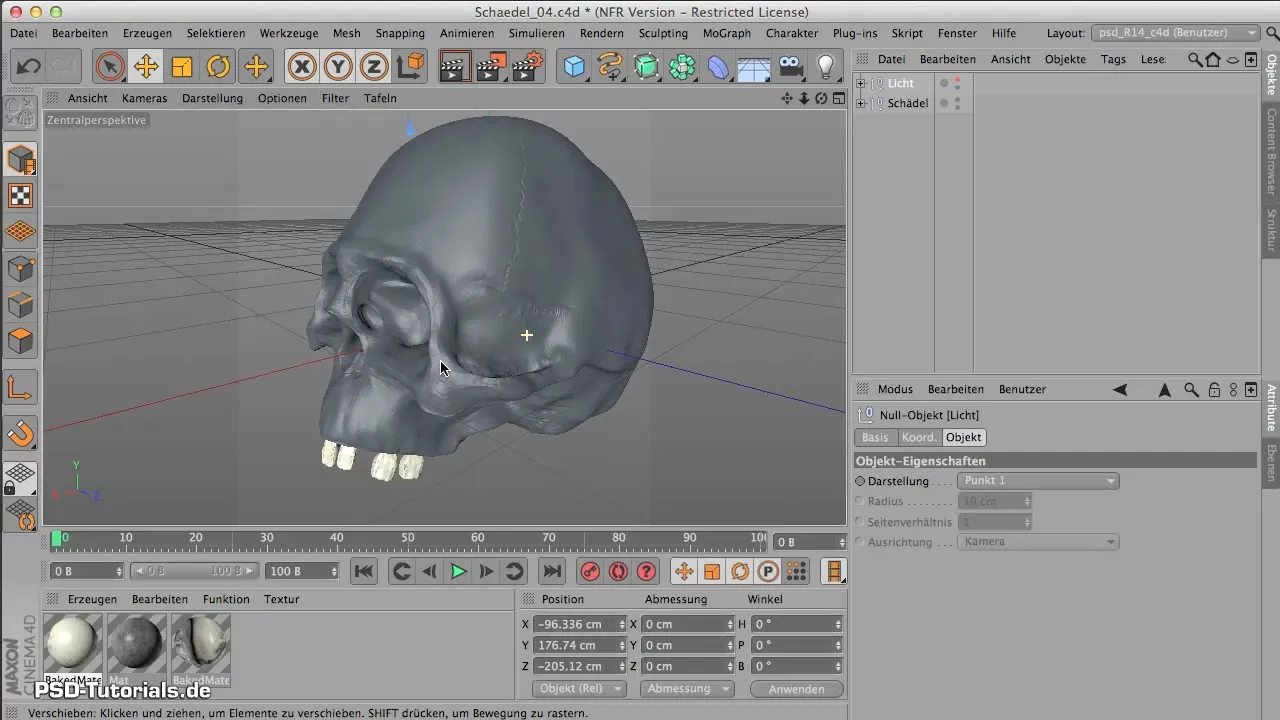 Modelado eficiente de cráneos en CINEMA 4D Modelado eficiente de cráneos en CINEMA 4D