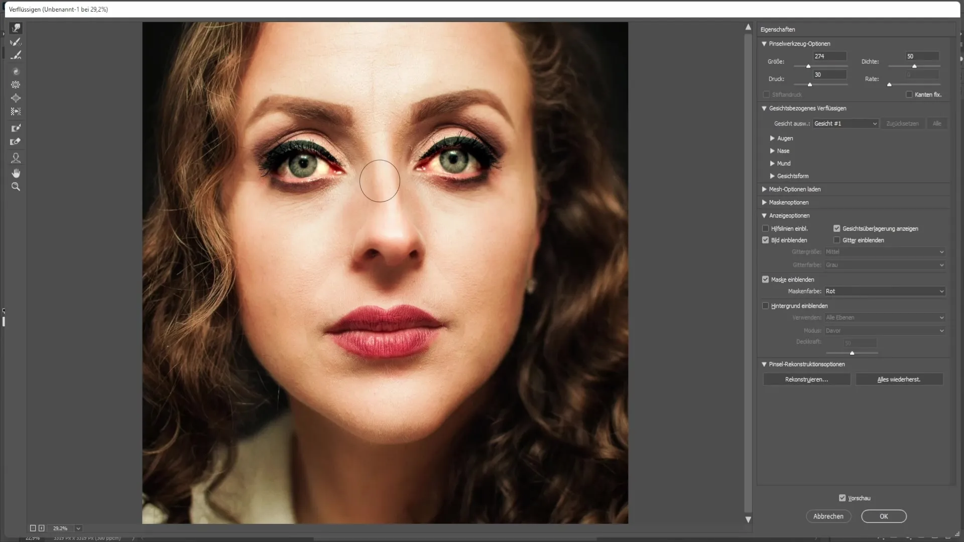 Scheve neus corrigeren in Photoshop: Een uitgebreide handleiding