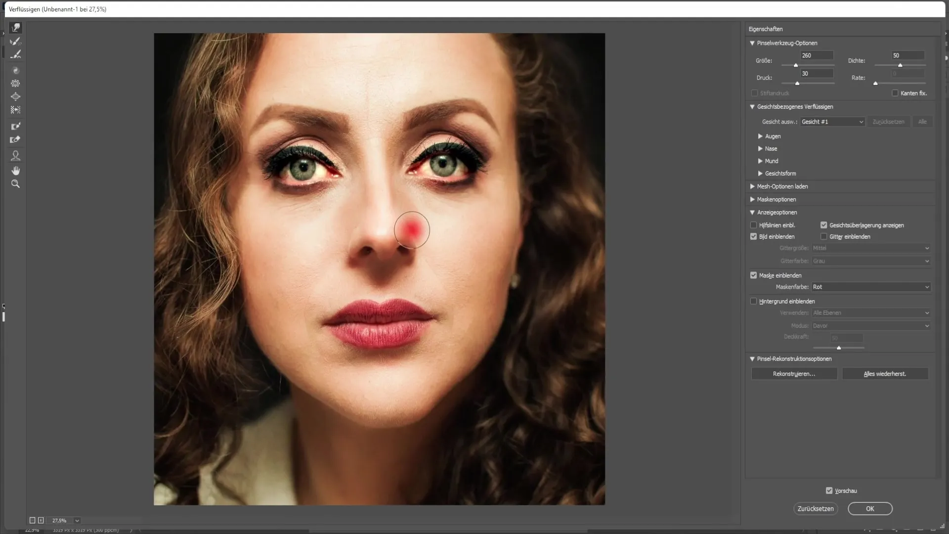 Scheve neus corrigeren in Photoshop: een uitgebreide handleiding