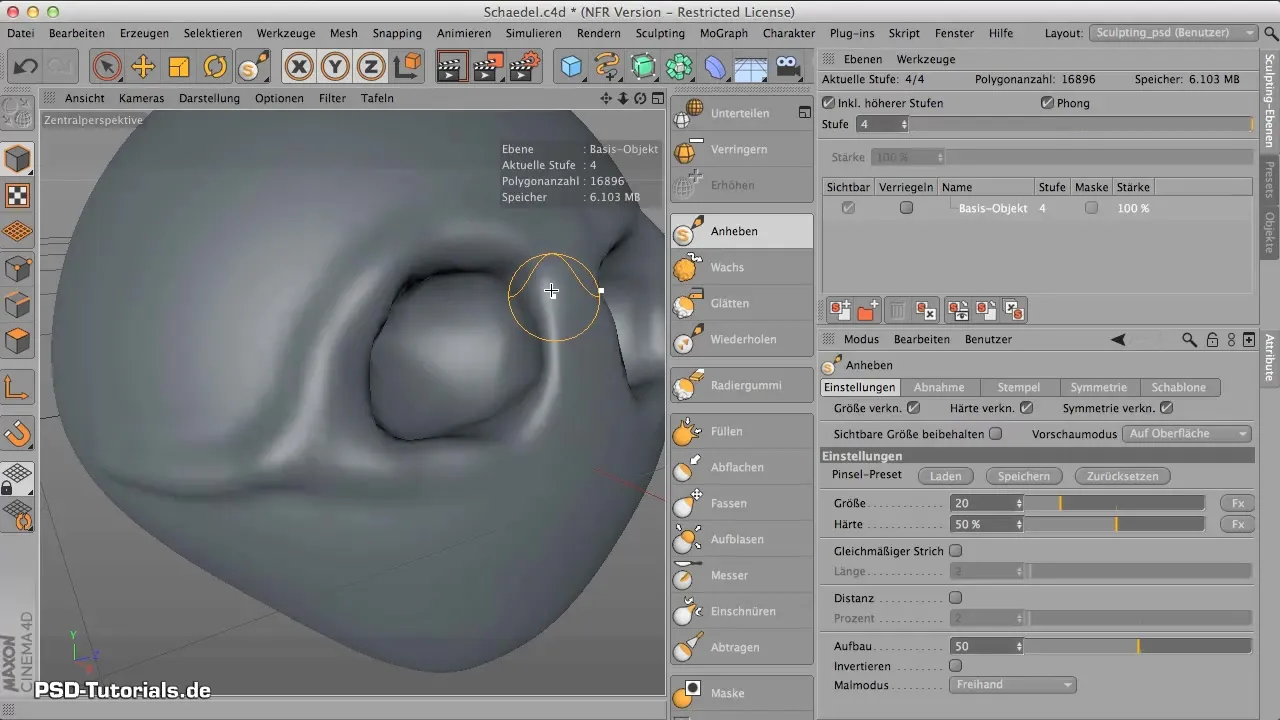Cheekbone modeling in CINEMA 4D: This is how you can achieve it effectively Cheekbone modeling in CINEMA 4D: How to do it effectively
