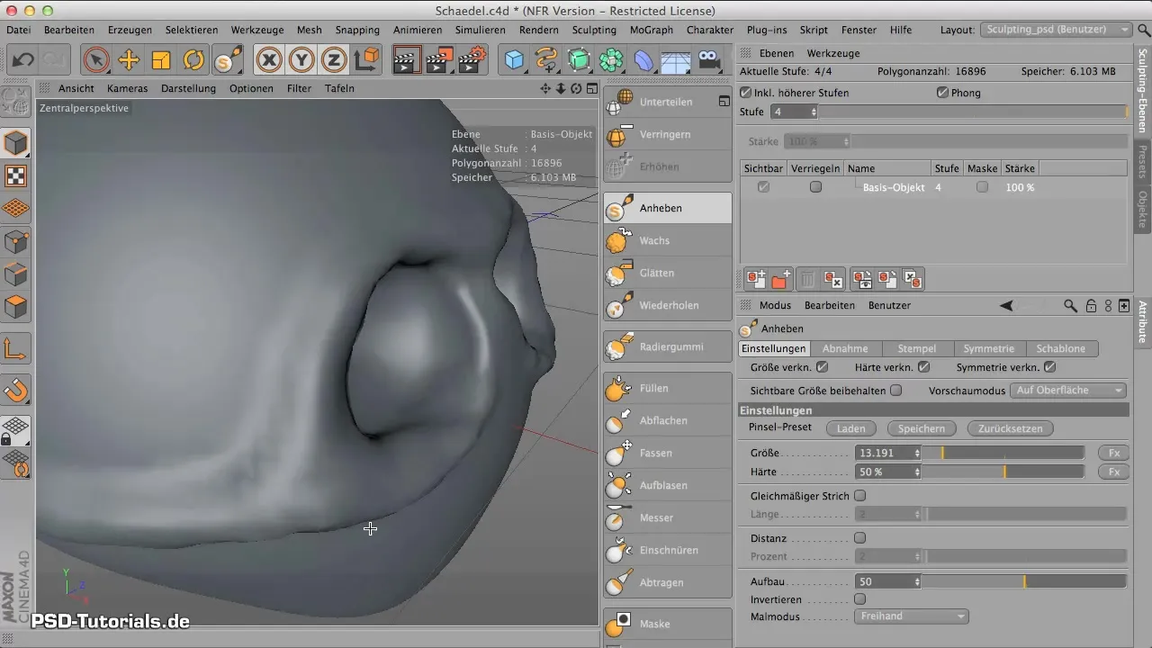 Cheekbone modeling in CINEMA 4D: How to do it effectively Cheekbone modeling in CINEMA 4D: This is how you succeed effectively