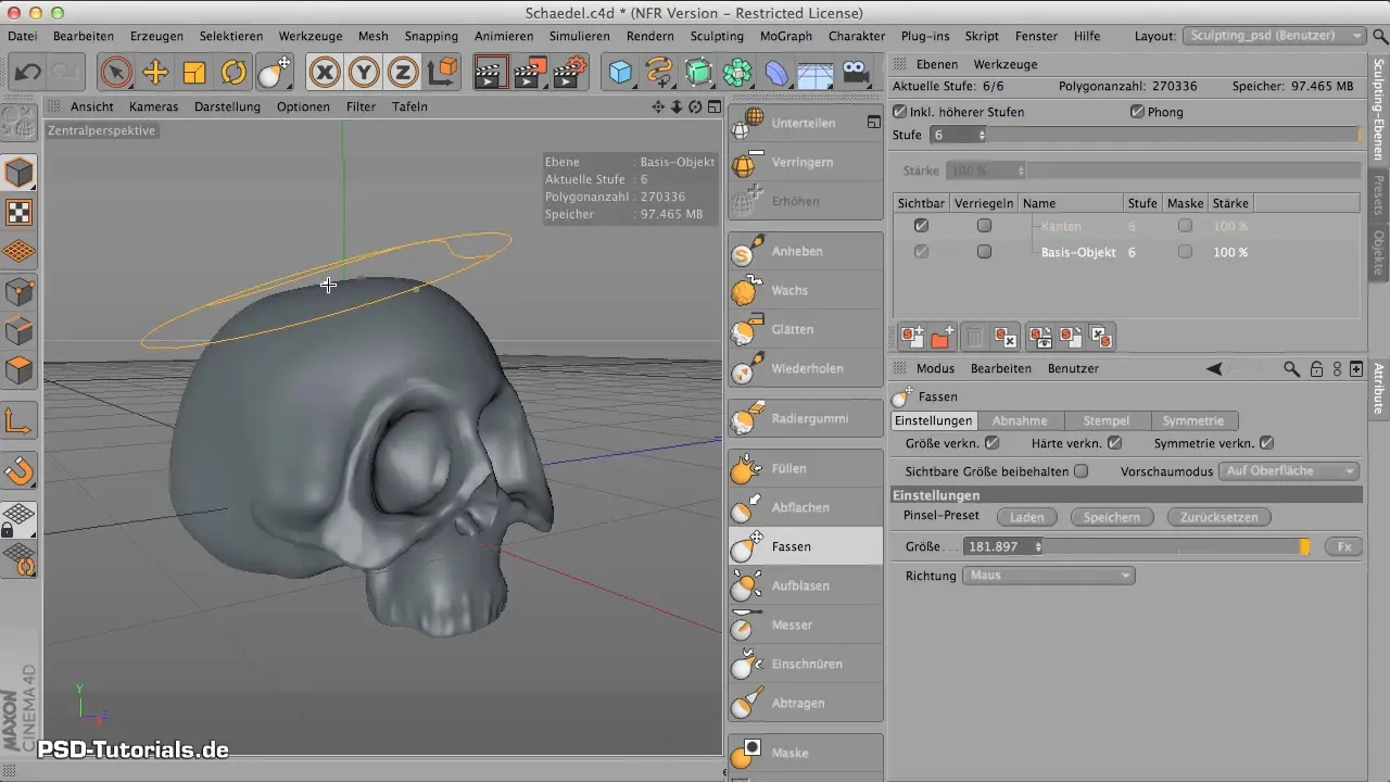 Adjust proportions in CINEMA 4D Adjusting proportions in CINEMA 4D