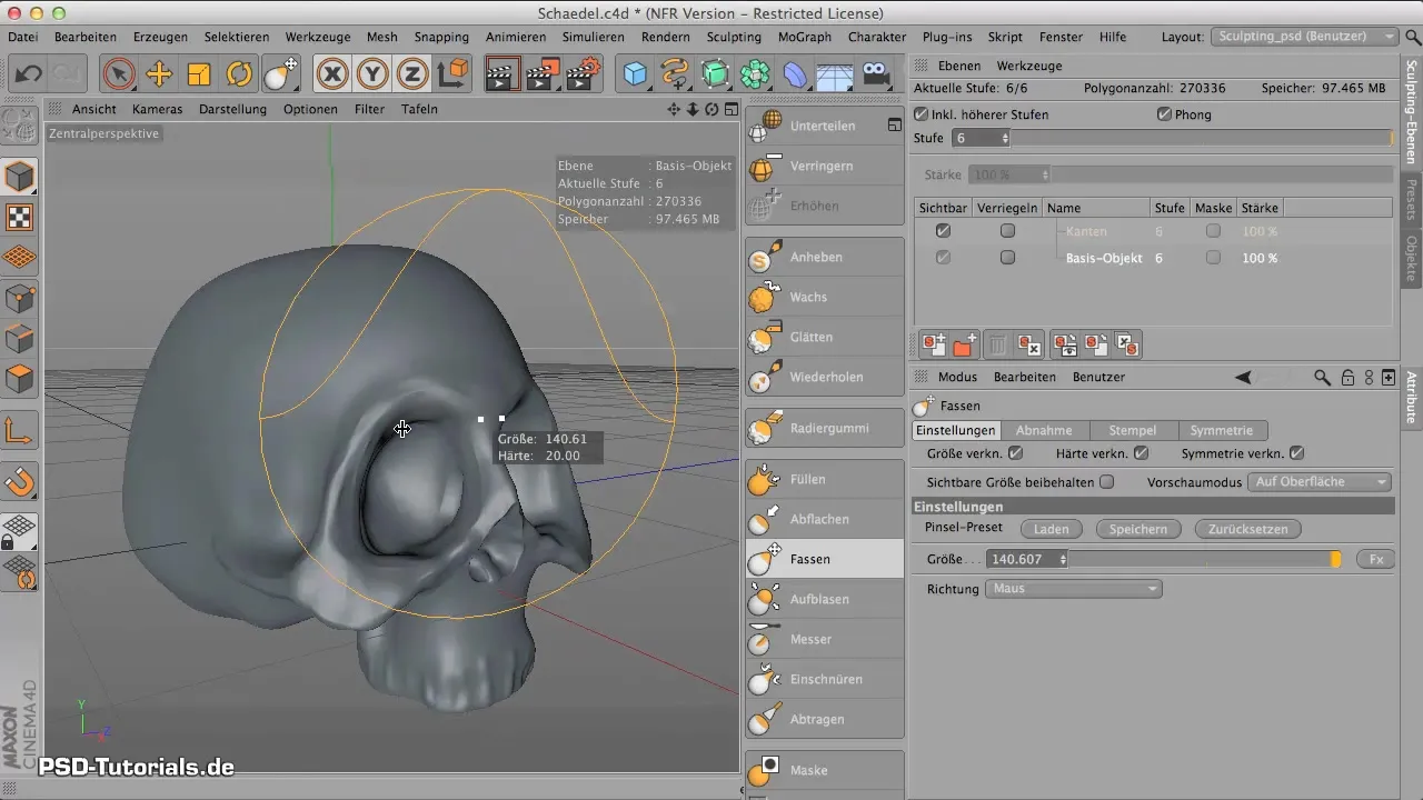 Adjust proportions in CINEMA 4D Adjusting Proportions in CINEMA 4D