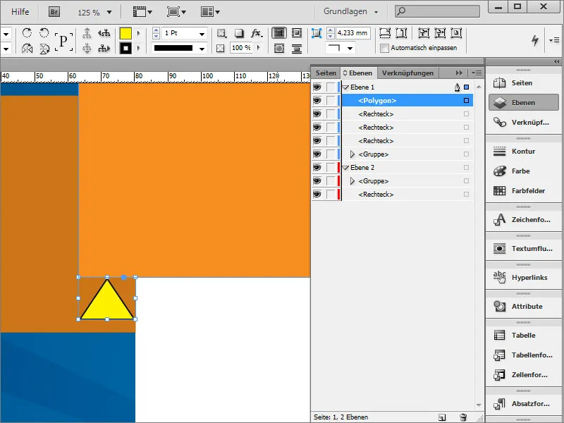 Membuat poster di Adobe InDesign - Bagian 2: Efek Pita