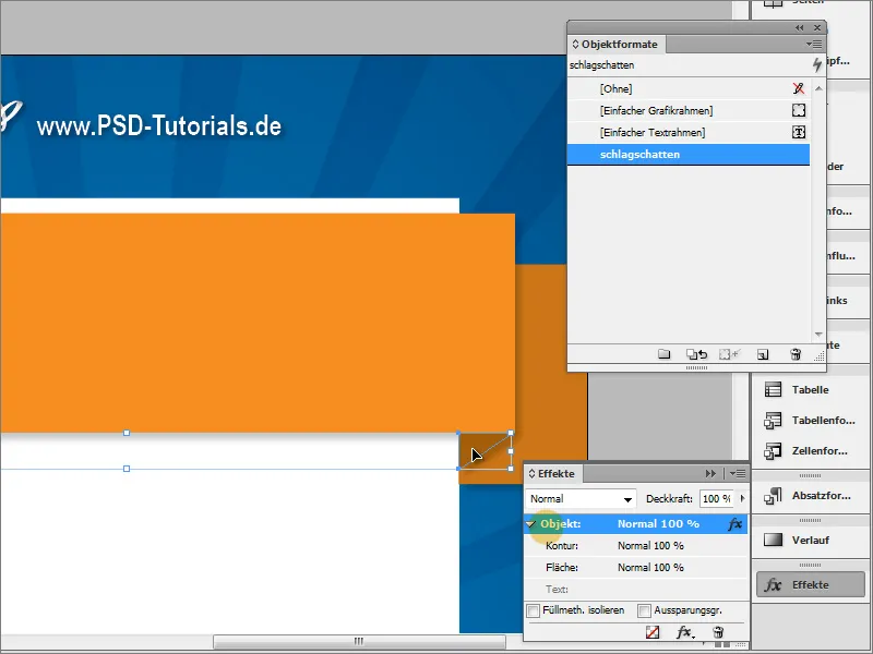 Membuat desain poster di Adobe InDesign - Bagian 2: Efek Pita