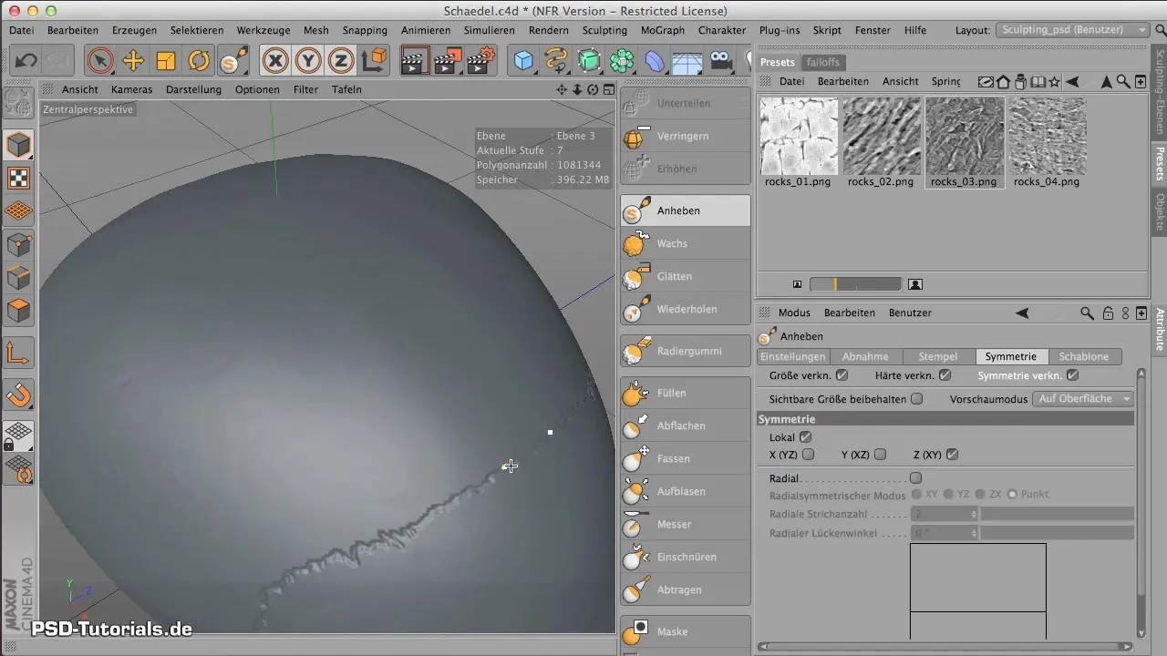 Surface finish for your skull in CINEMA 4D Surface finish for your skull in CINEMA 4D