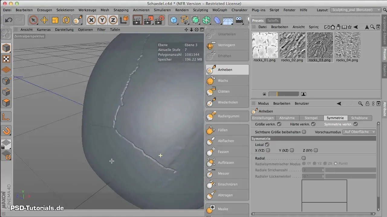Surface finish for your skull in CINEMA 4D Surface finish for your skull in CINEMA 4D