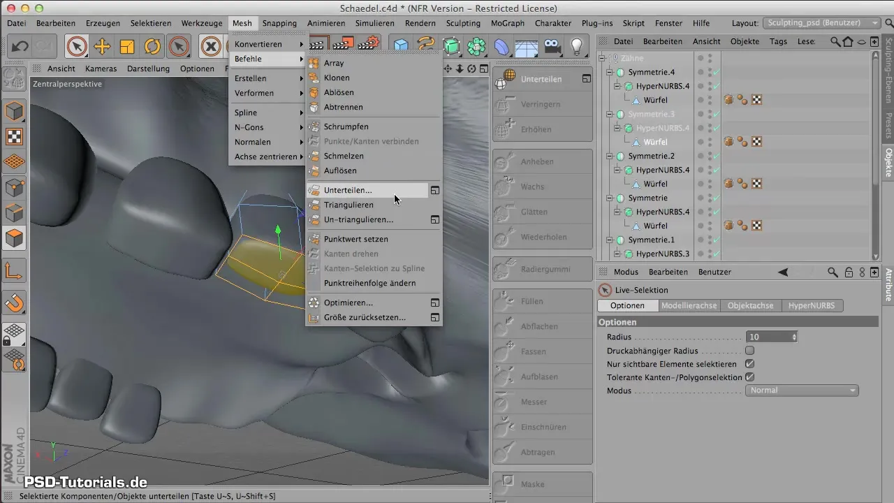 Modeling Teeth in CINEMA 4D – Step-by-Step Guideline Modeling Teeth in CINEMA 4D – Step-by-Step Guideline
