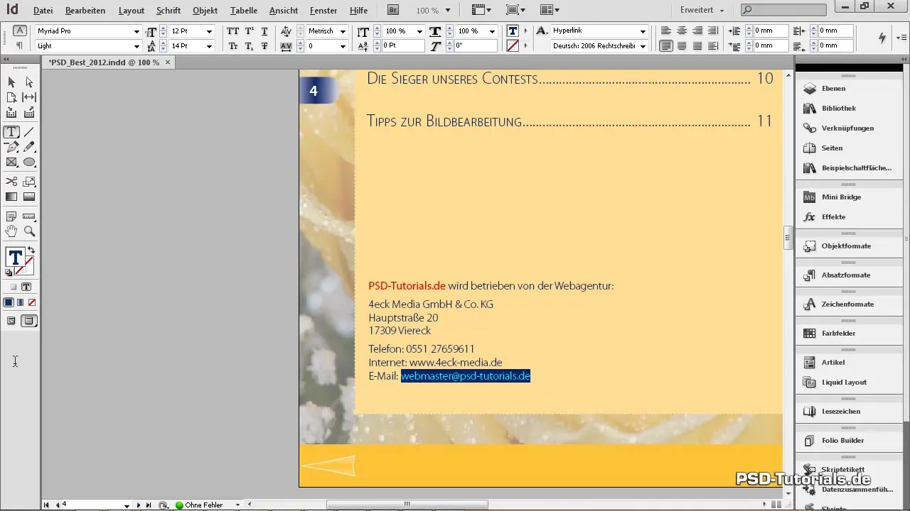 Interaktive Hyperlinks und Textanker in InDesign Interaktive Hyperlinks und Textanker in InDesign