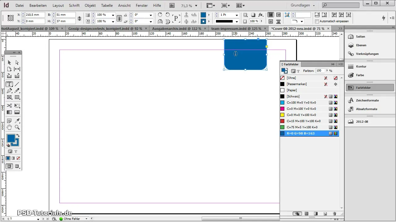 매거진 커버 디자인 - Adobe InDesign에서 단계별로 Adobe InDesign에서의 잡지 커버 디자인 - 단계별 안내